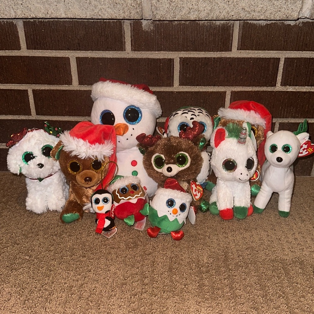 Christmas Ty Beanie Boos